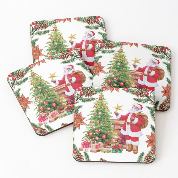 Item preview, Christmas Happy Holidays Stkr D3 designed and sold by HappyHavenStu.