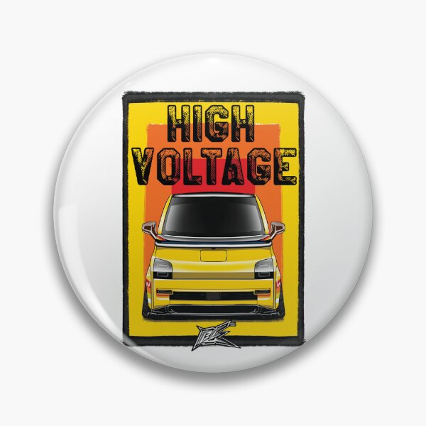 Item preview, wuling air ev wide stanced yellow  designed and sold by NaquashM.