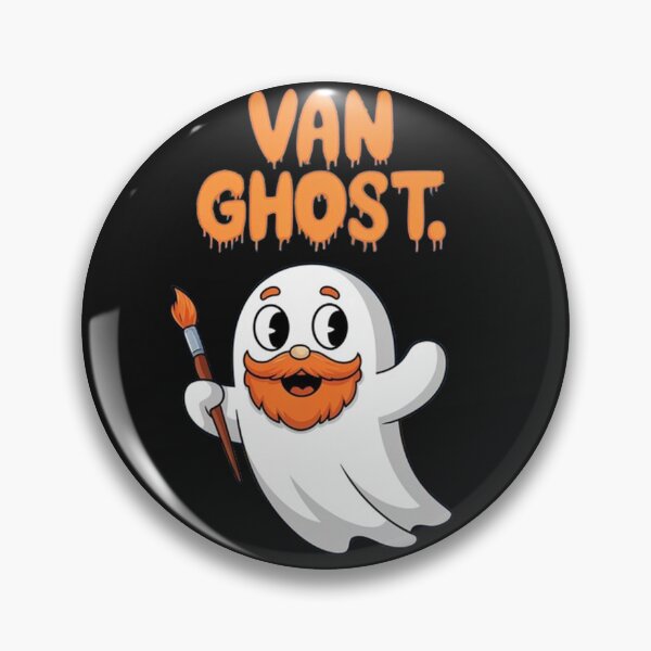 Item preview, Van Ghost Art Teacher Halloween Van Gogh Starry Night  designed and sold by SztylishDesigns.