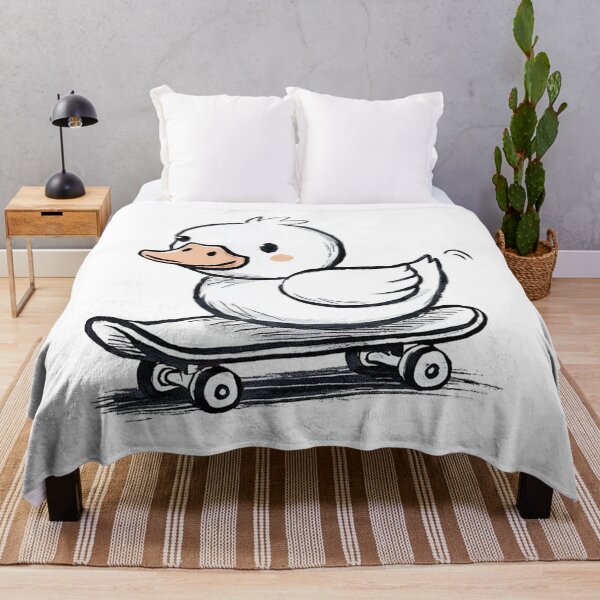 Item preview, SKATEBOARDING DUCK designed and sold by PGAart.