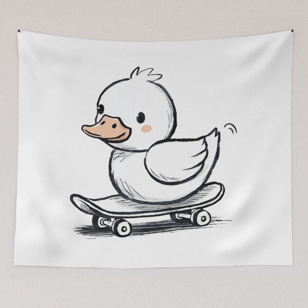 Artikelvorschau, Skateboard-Ente entworfen und verkauft von PGAart.