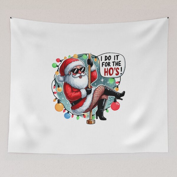 Item preview, Offensive Christmas I Do It For The Ho's designed and sold by devonclemon.