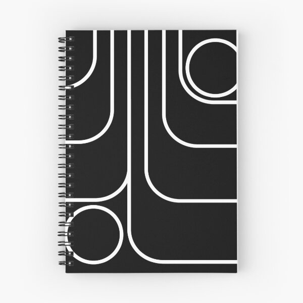 Item preview, Retro Modernist Geometric Design Black & White designed and sold by tonymagnerart.