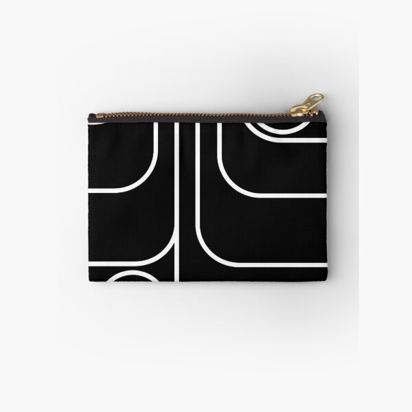 Item preview, Retro Modernist Geometric Design Black & White designed and sold by tonymagnerart.