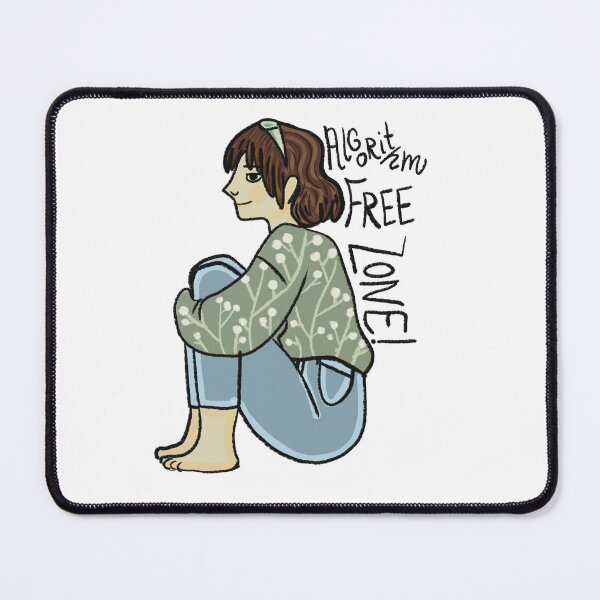 Item preview, Algorithm-free zone, introvert, for introverts, introvert girl, I like silence, free time, I'm at home designed and sold by Dormitria.