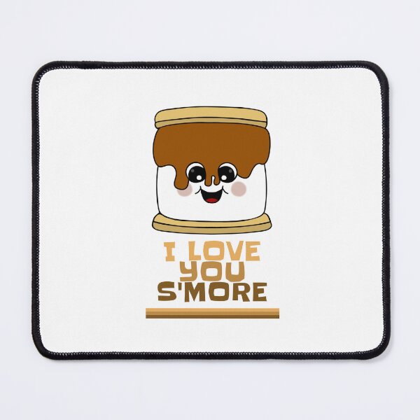 Item preview, Campfire Smore I Love You Pun designed and sold by Sartoris Art.