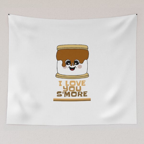 Item preview, Campfire Smore I Love You Pun designed and sold by Sartoris Art.
