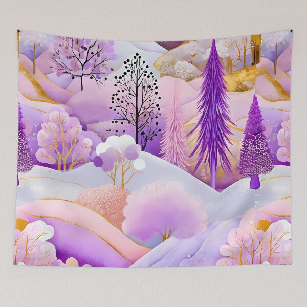 Item preview, PASTEL DREAMY LANDSCAPE--SEAMLESS PATTERN designed and sold by WendyMaree.