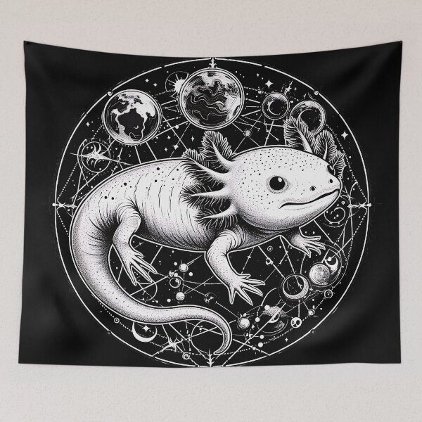 Item preview, Axolotl Art #141 | Axolotl Lovers designed and sold by ksgraphics222.