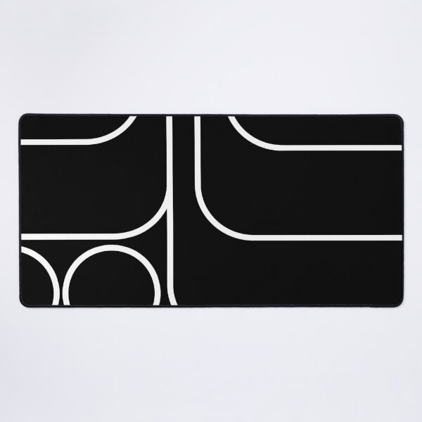 Item preview, Retro Modernist Geometric Design Black & White designed and sold by tonymagnerart.