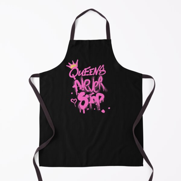 Item preview, Real Queens Never Stop! Fun and Vivid Graffiti Heart design. designed and sold by GEM STYLE.