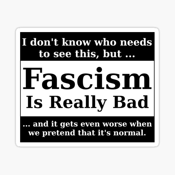 Item preview, Fascism Is Really Bad designed and sold by LaRoe Design.