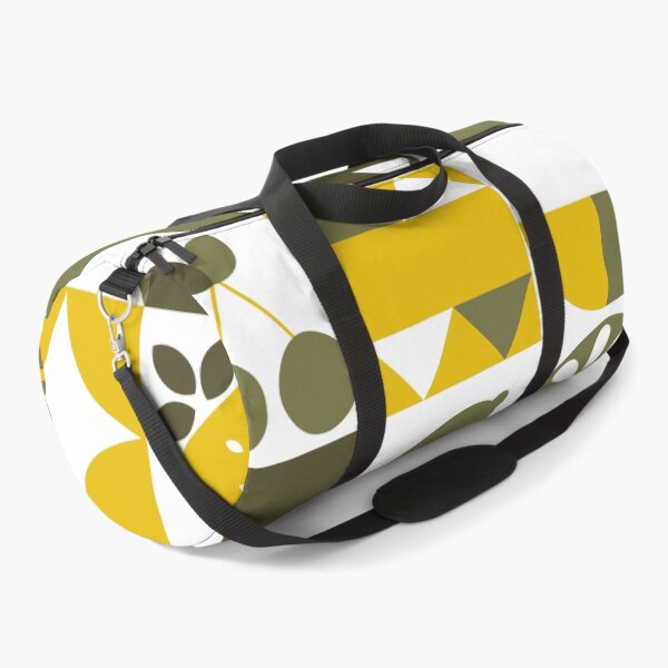 Item preview, Bauhaus-Style Mustard Hues And Olive Abstract Pattern designed and sold by DEC02.