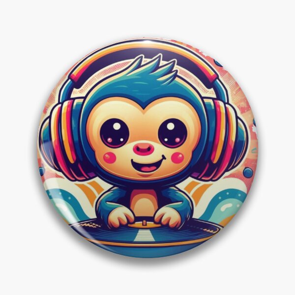 Item preview, Grovin Funky Monkey casque DJ graffiti street art designed and sold by filalihicham1.