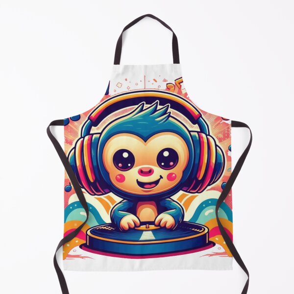 Item preview, Grovin Funky Monkey casque DJ graffiti street art designed and sold by filalihicham1.