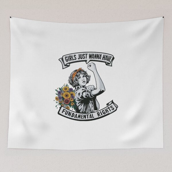 Item preview, Girls Just Wanna Have Fundamental Rights designed and sold by devonclemon.