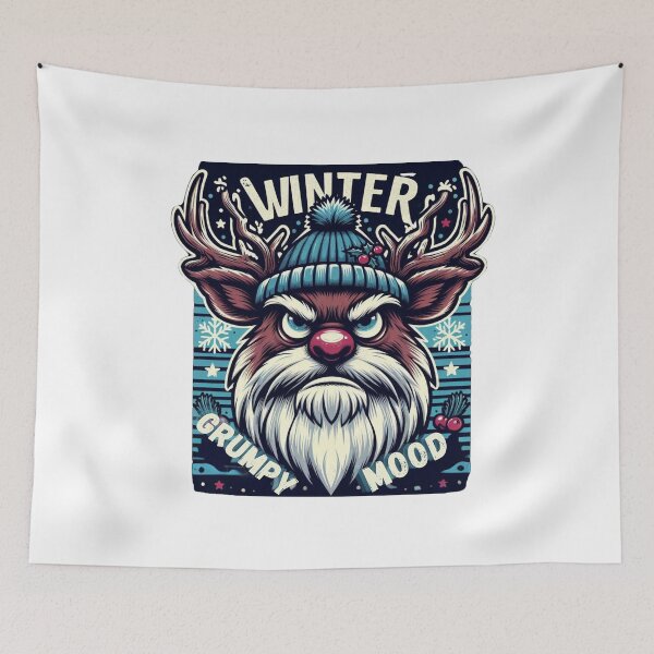 Item preview, Christmas Chill-Out Tee: Say No to Ho-Ho-Ho! designed and sold by MiszungART.