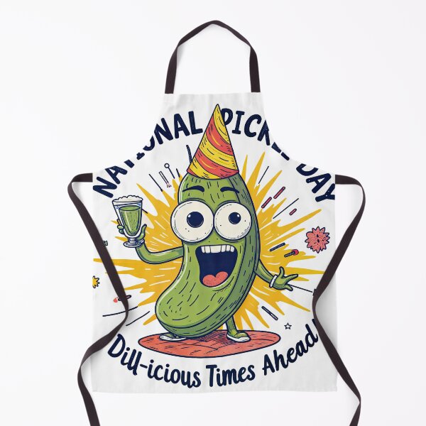 Item preview, T-Shirt Design Trending: NATIONAL PICKLE DAY designed and sold by ForeverPrintsOK.