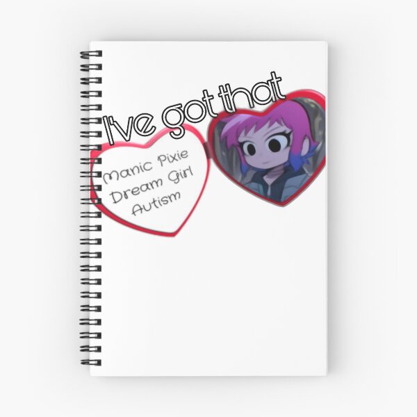 Item preview, Manic Pixie Dream Girl Autism Ramona Flowers Fanart designed and sold by feardeargcrafts.