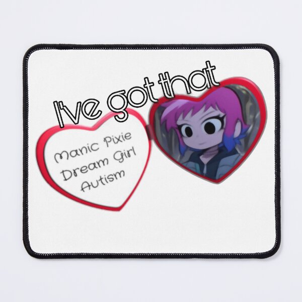 Item preview, Manic Pixie Dream Girl Autism Ramona Flowers Fanart designed and sold by feardeargcrafts.