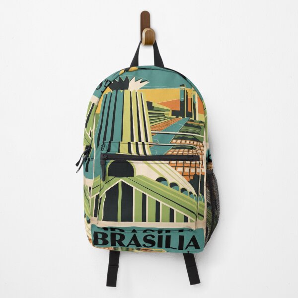 Item preview, Brasilia Vintage Travel Poster designed and sold by TravelerRat.