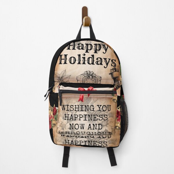 Item preview, Christmas Happy Holidays Blessings Vintage SD2 designed and sold by HappyHavenStu.