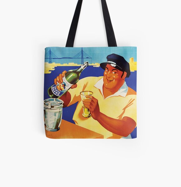 Pastis Olive Classic Vintage Poster All Over Print Tote Bag