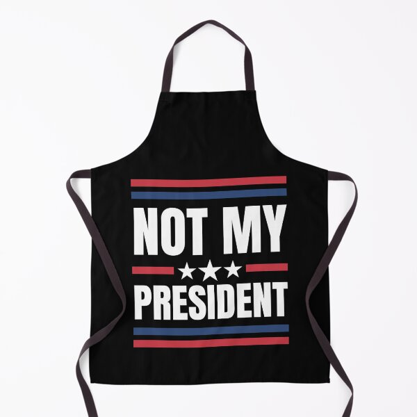 Artikelvorschau, T-Shirt mit Statement „Nicht mein Präsident“ entworfen und verkauft von Serbin.