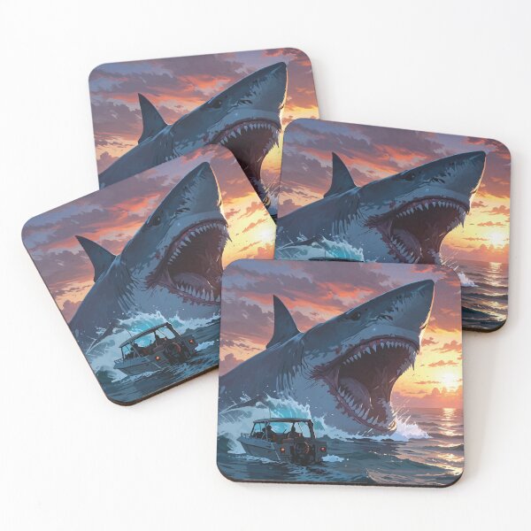 Item preview, Megalodon Shark designed and sold by Getup-clothing.