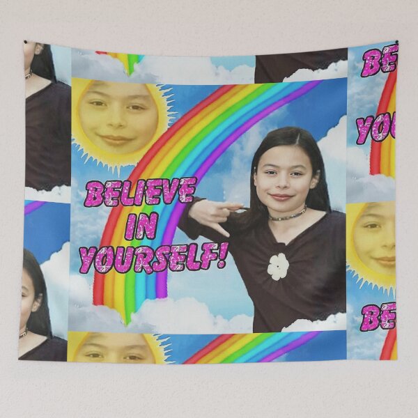 Item preview, miranda cosgrove... believe in yourself! designed and sold by hotgirlmemes.