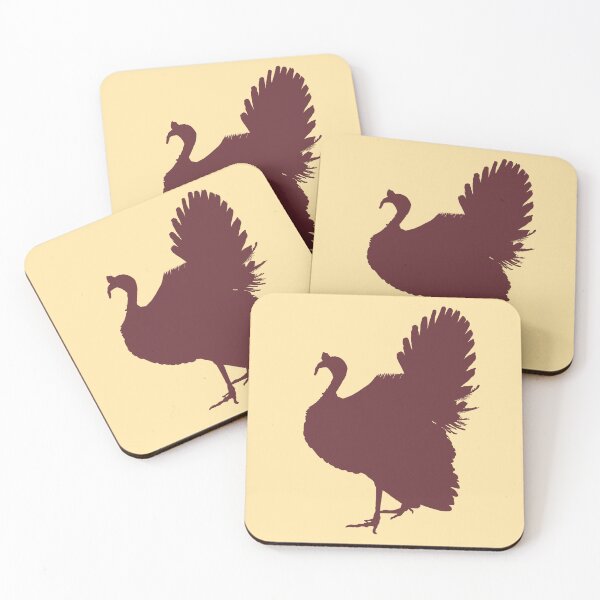 Item preview, Thanksgiving Brown Turkey Silhouette designed and sold by Deborah Camp.