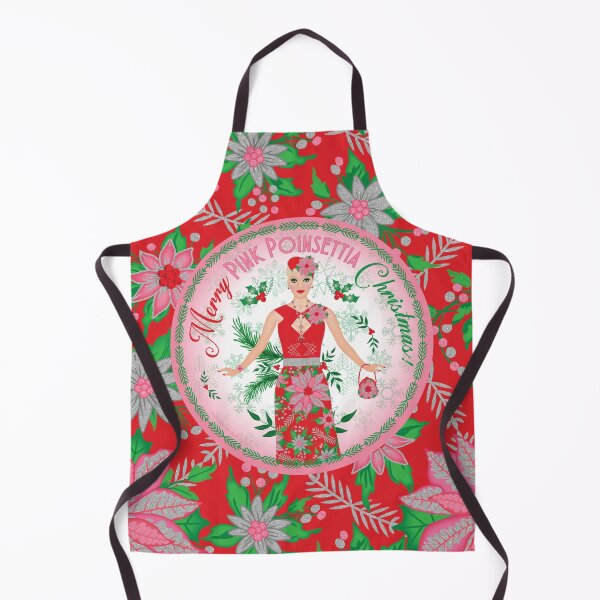 Item preview, Merry Pink Poinsettia Christmas! designed and sold by SandedollArt.