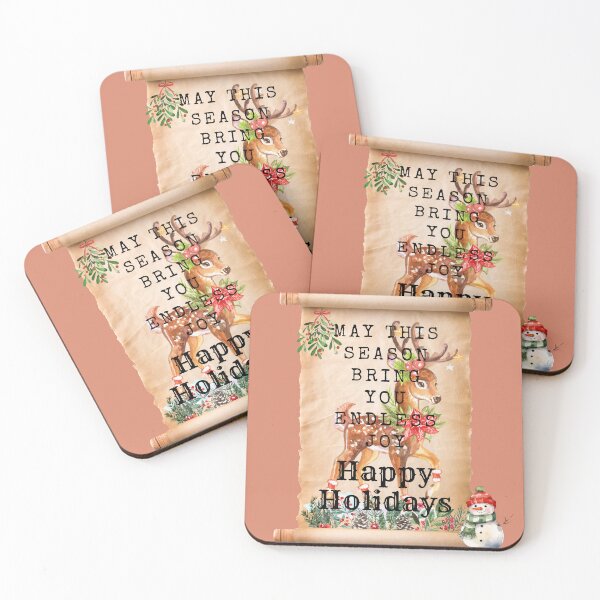 Item preview, Christmas Happy Holidays Blessings Vintage SD3 designed and sold by HappyHavenStu.
