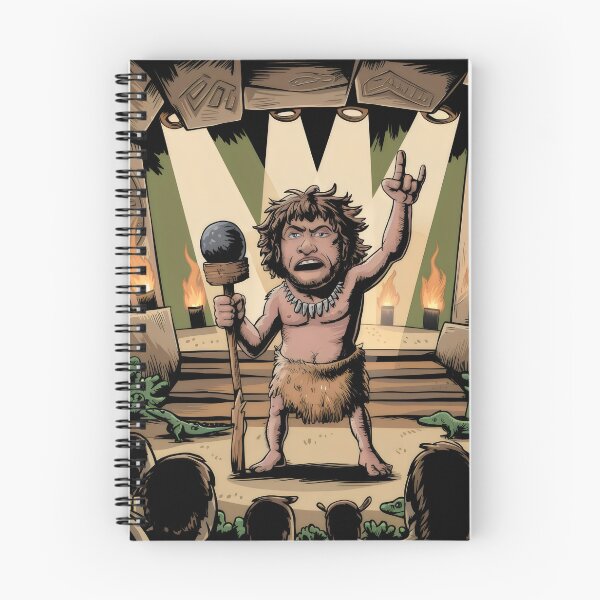 Item preview,  Funny Prehistoric Rock Band Art – Caveman Concert Humor designed and sold by Prime-Studio.