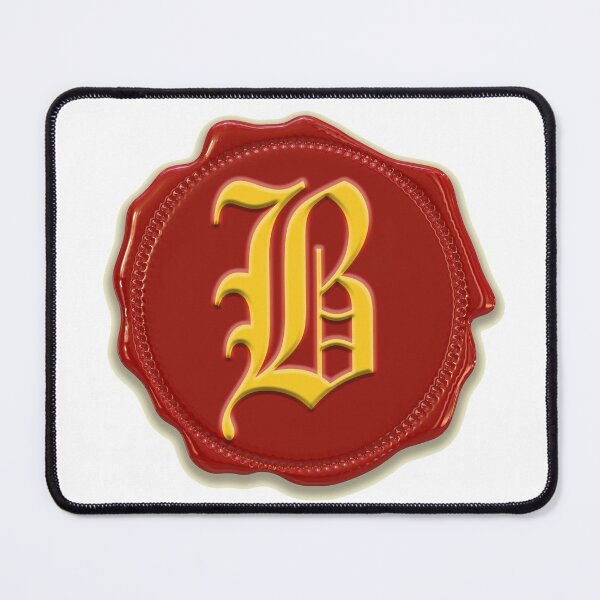Item preview, Red seal with letter B designed and sold by leobrix.