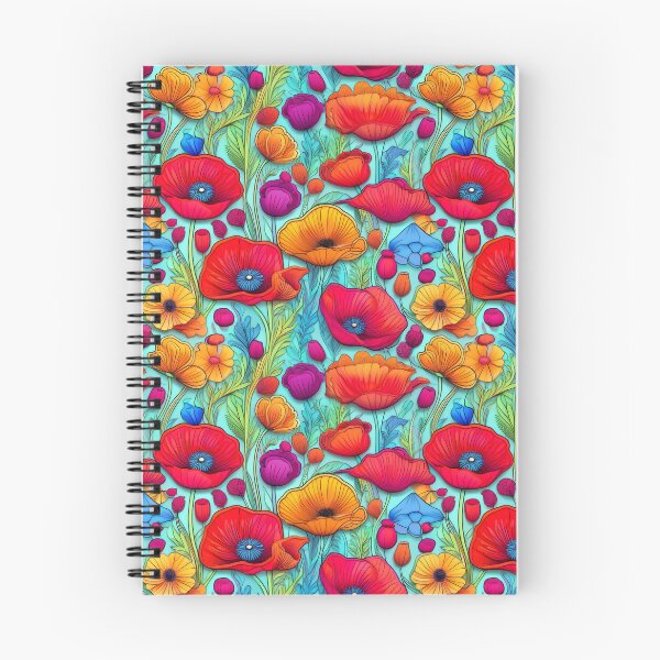 Item preview, Poppy Power: A powerful pattern with poppies symbolizing strength, courage, and resilience. designed and sold by Camel & Quirk.