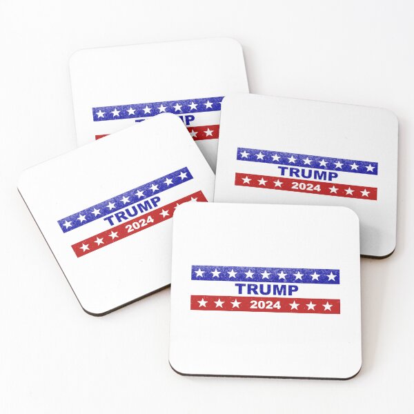 Item preview, President Donald Trump 2024 Stars and Stripes designed and sold by Frugal-Fox.