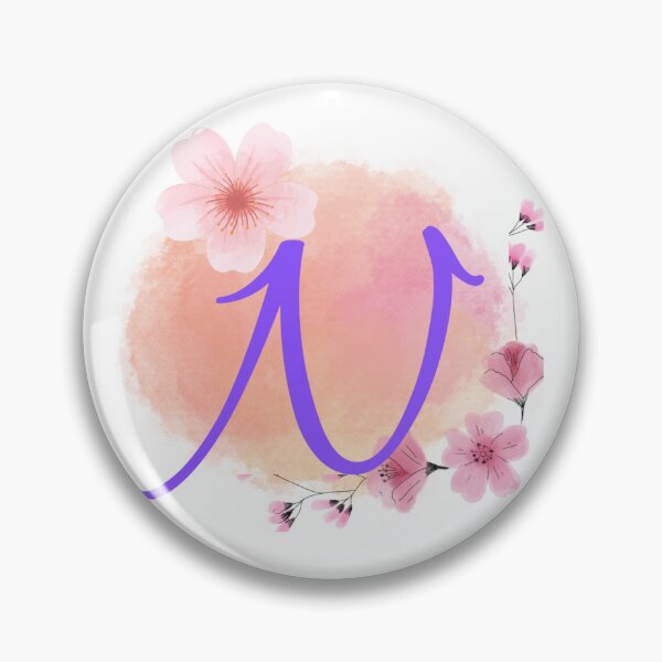 Item preview, Elegant initials: N designed and sold by Almaluz.