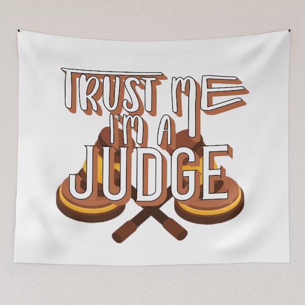 Aperçu de l'œuvre Faites-moi confiance, je suis juge – Design juridique et de salle d'audience – Cadeau pour avocats et juges créée et vendue par sednalafandy79.