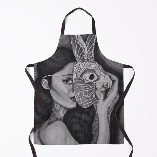 Item preview, Rabbit Mask - Black and grey version designed and sold by Lozzamarie-art.