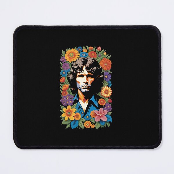 Item preview, Jim Morrison Floral Art | The Doors | TheAmericanPoet designed and sold by TheAmericanPoet.