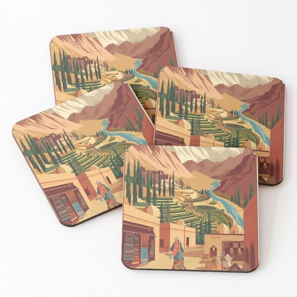 Item preview, Kabul Vintage Travel Poster designed and sold by TravelerRat.