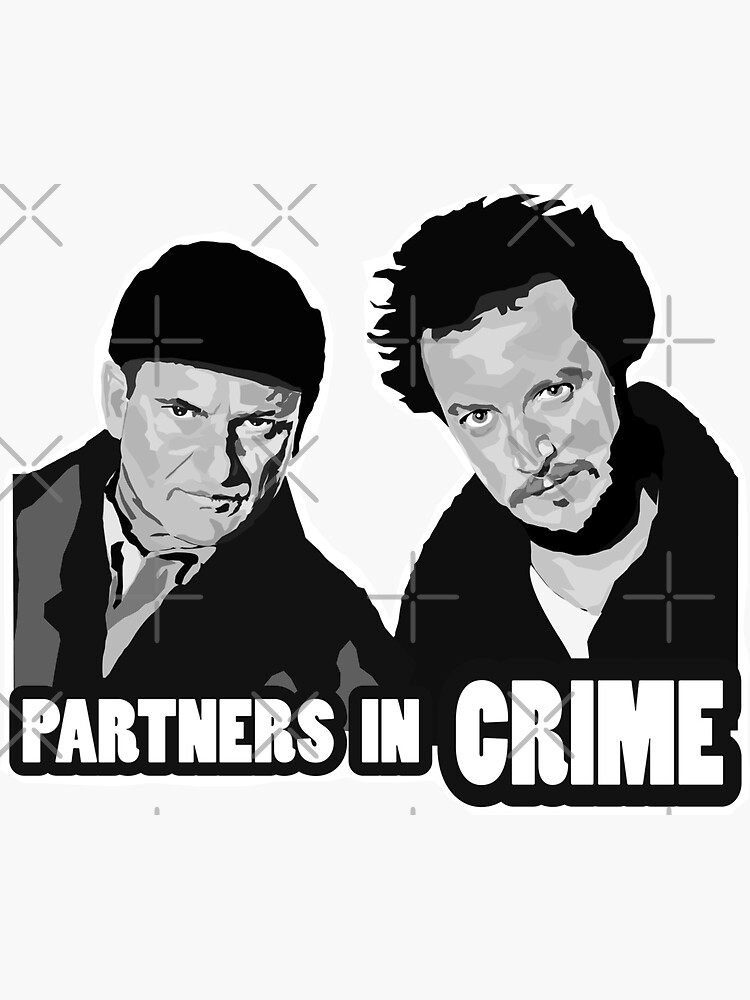 Thumbnail 3 of 3, Sticker, Harry and Marv (Home alone) designed and sold by mayerarts.