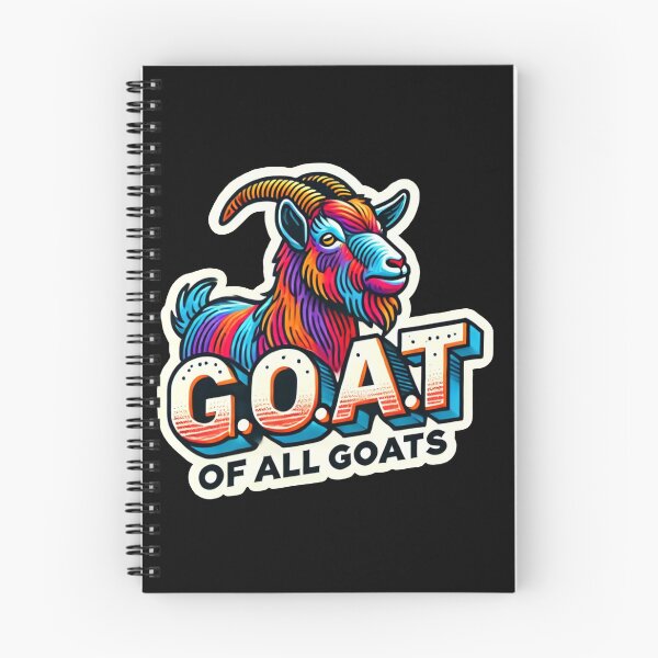 Item preview, G.O.A.T. of All GOATS - Majestic Colorful Goat designed and sold by Kashear.