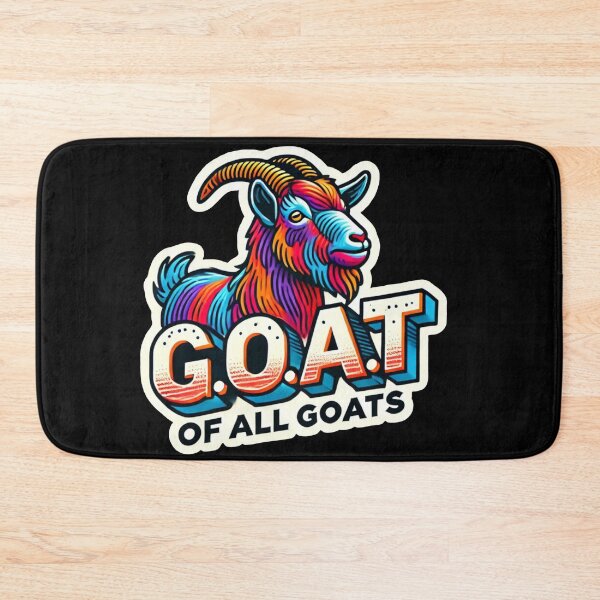 Item preview, G.O.A.T. of All GOATS - Majestic Colorful Goat designed and sold by Kashear.