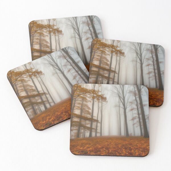 Item preview, Golden Silence: Autumn Forest Morning designed and sold by MyriadVoices.