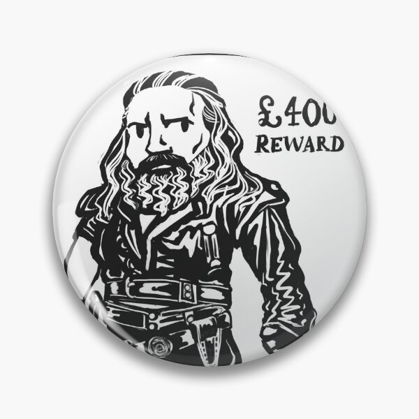 Item preview, WANTED Blackbeard poster - Our Flag Means Death designed and sold by DinoCatDraws.
