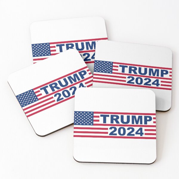 Item preview, President Donald Trump 2024 American Flag USA designed and sold by Frugal-Fox.