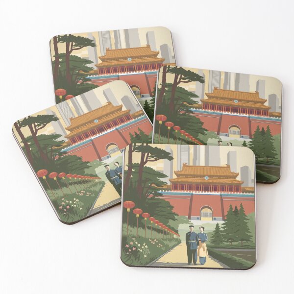Item preview, Changchun Vintage Travel Poster designed and sold by TravelerRat.