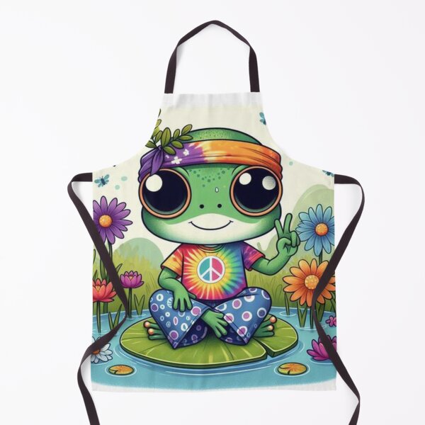 Item preview, Cute hippy frog designed and sold by Justnangel76.